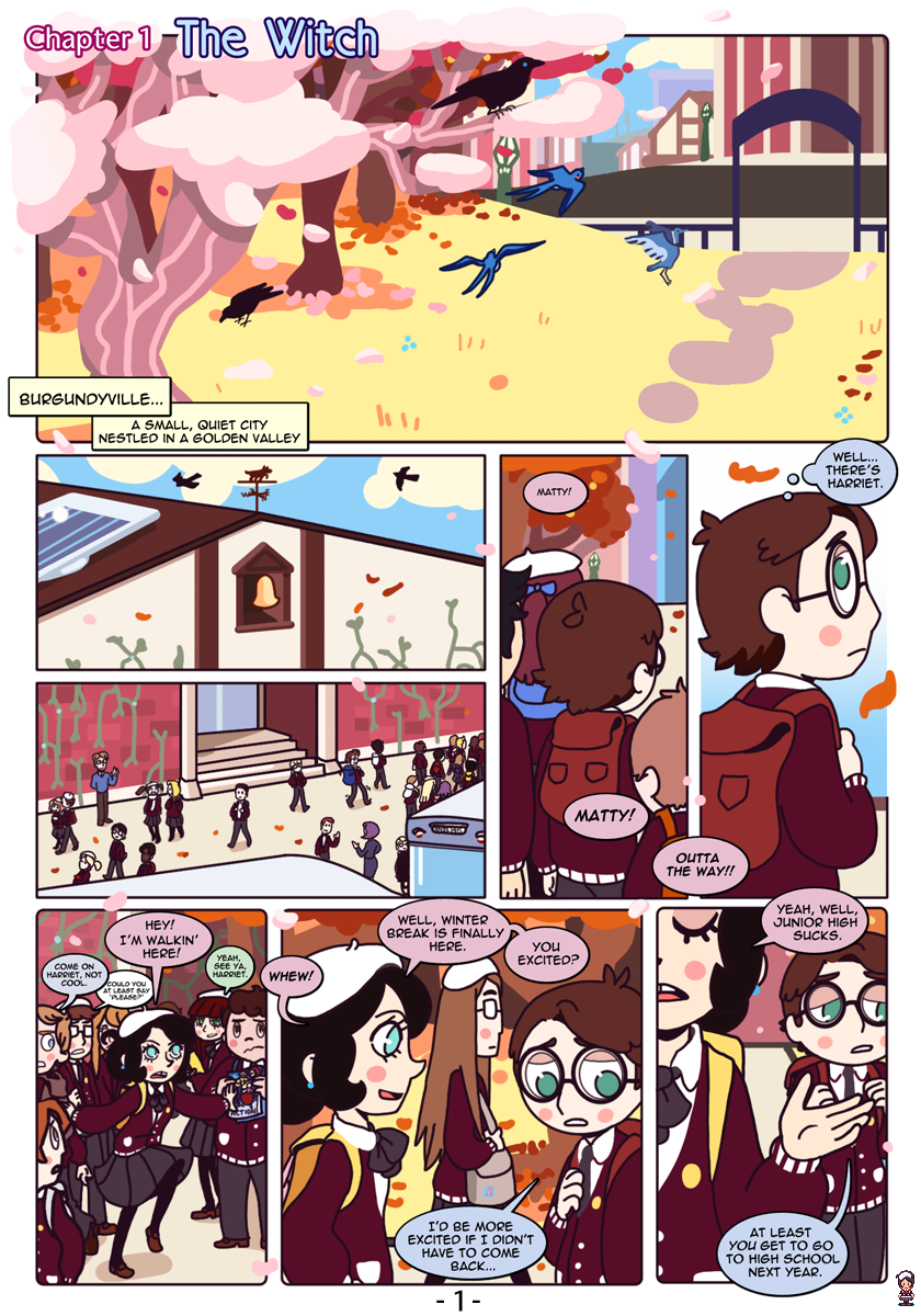 Chapter One: The Witch – Page 1 Chapter One: The Witch – Page 1